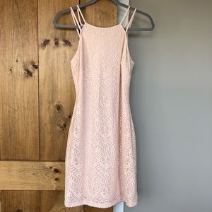 Guess Pink Lace Dress